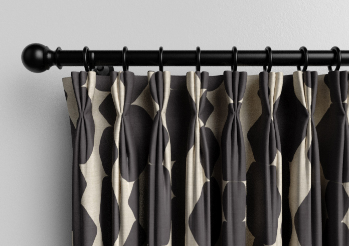 Construct, Warm Black - Made to Measure Curtains - Image 11